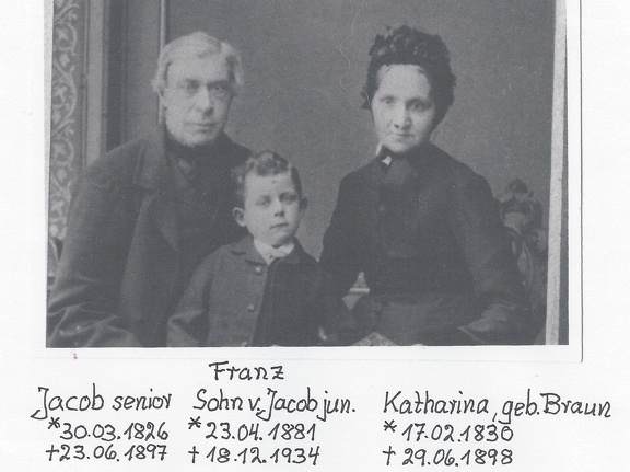Jacob Wiens Franz Wiens Catharina Braun